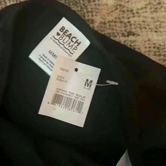 Motherhood Maternity Beach Bump Bikini Bottoms Size Medium BNWT - Picture 2 of 2